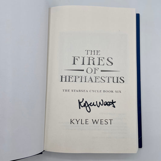 The Fires of Hephaestus (Signed Hardback)