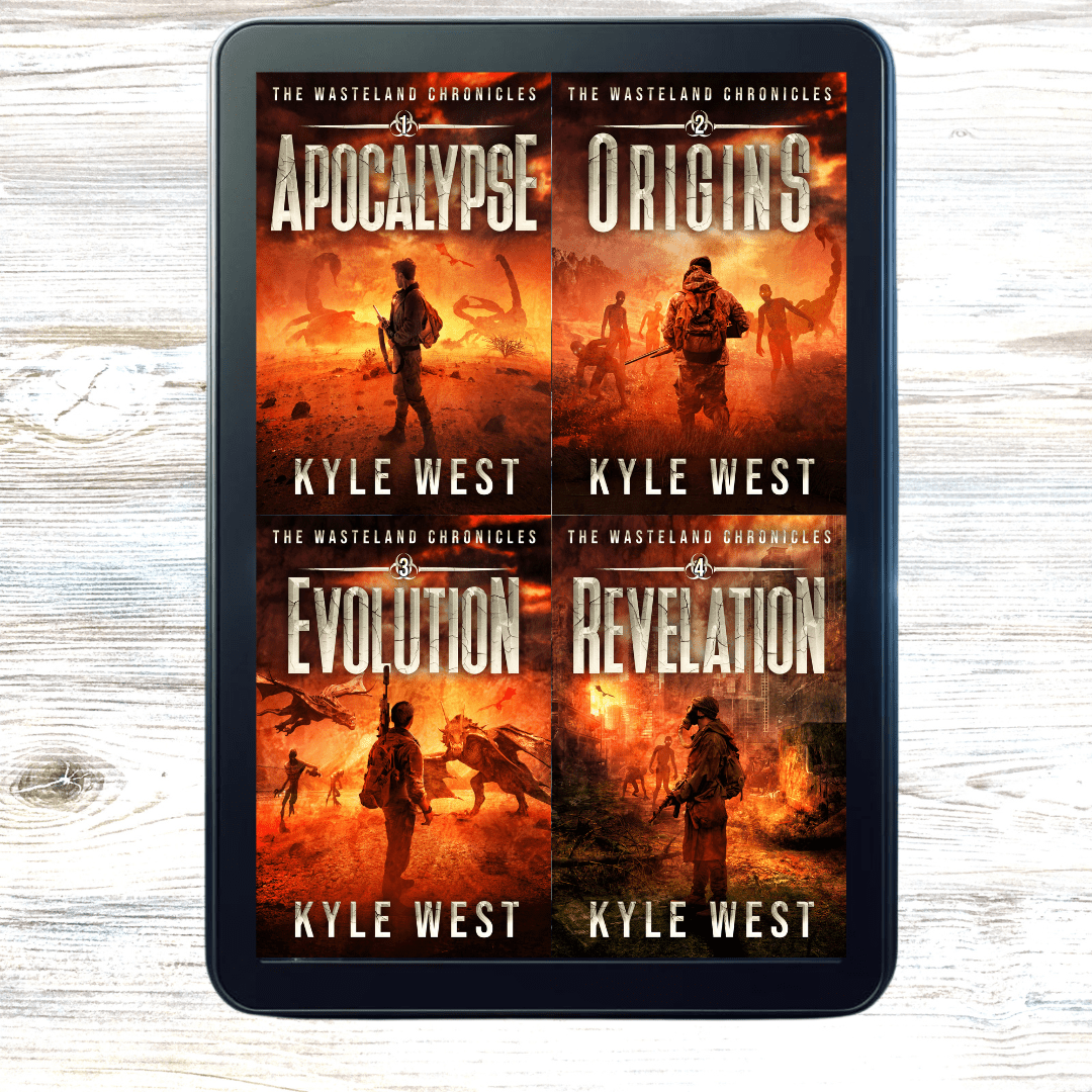 The Wasteland Chronicles 1 - 4 (E - books) - Kyle West Books