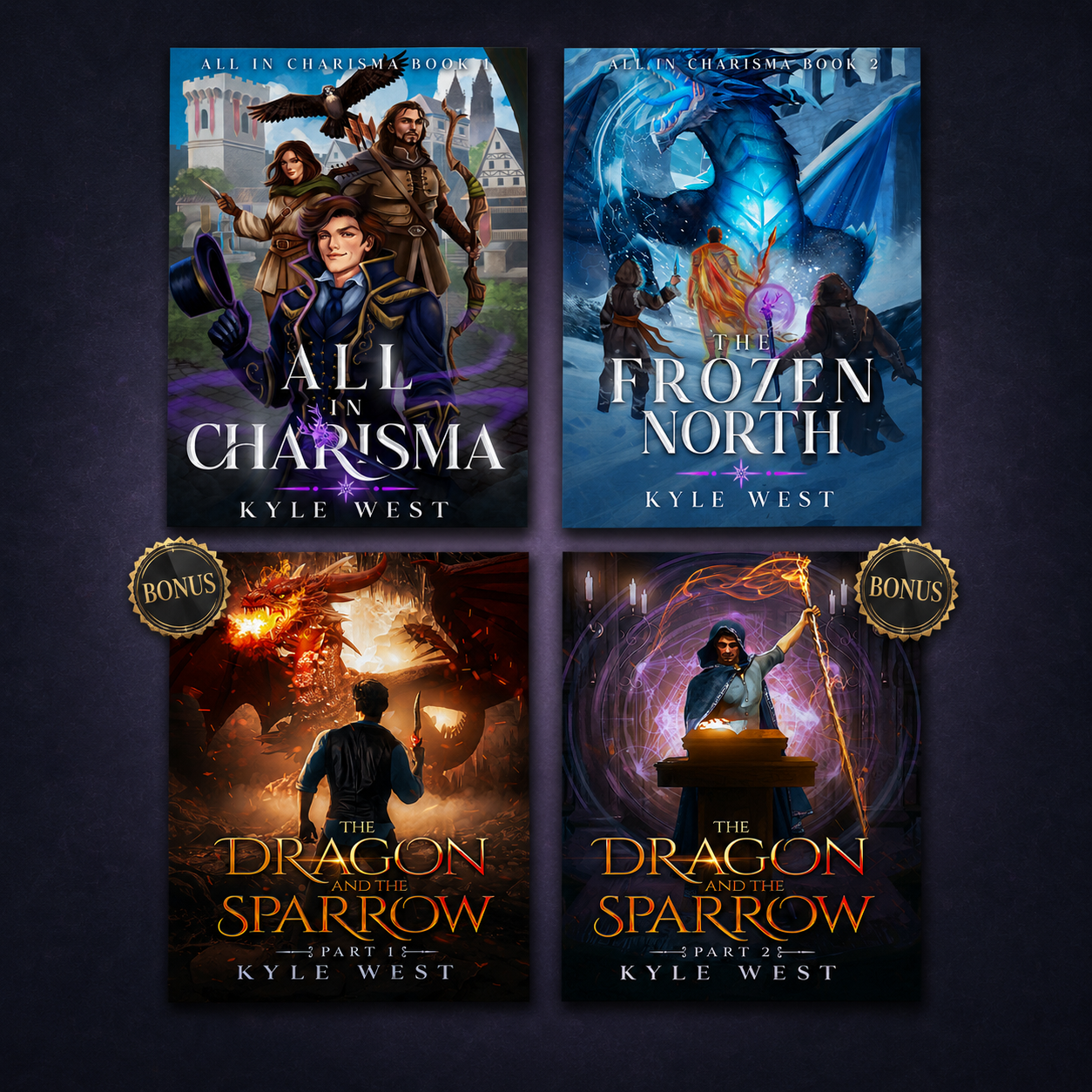 All in Charisma 1-2: The Definitive Edition — E-books