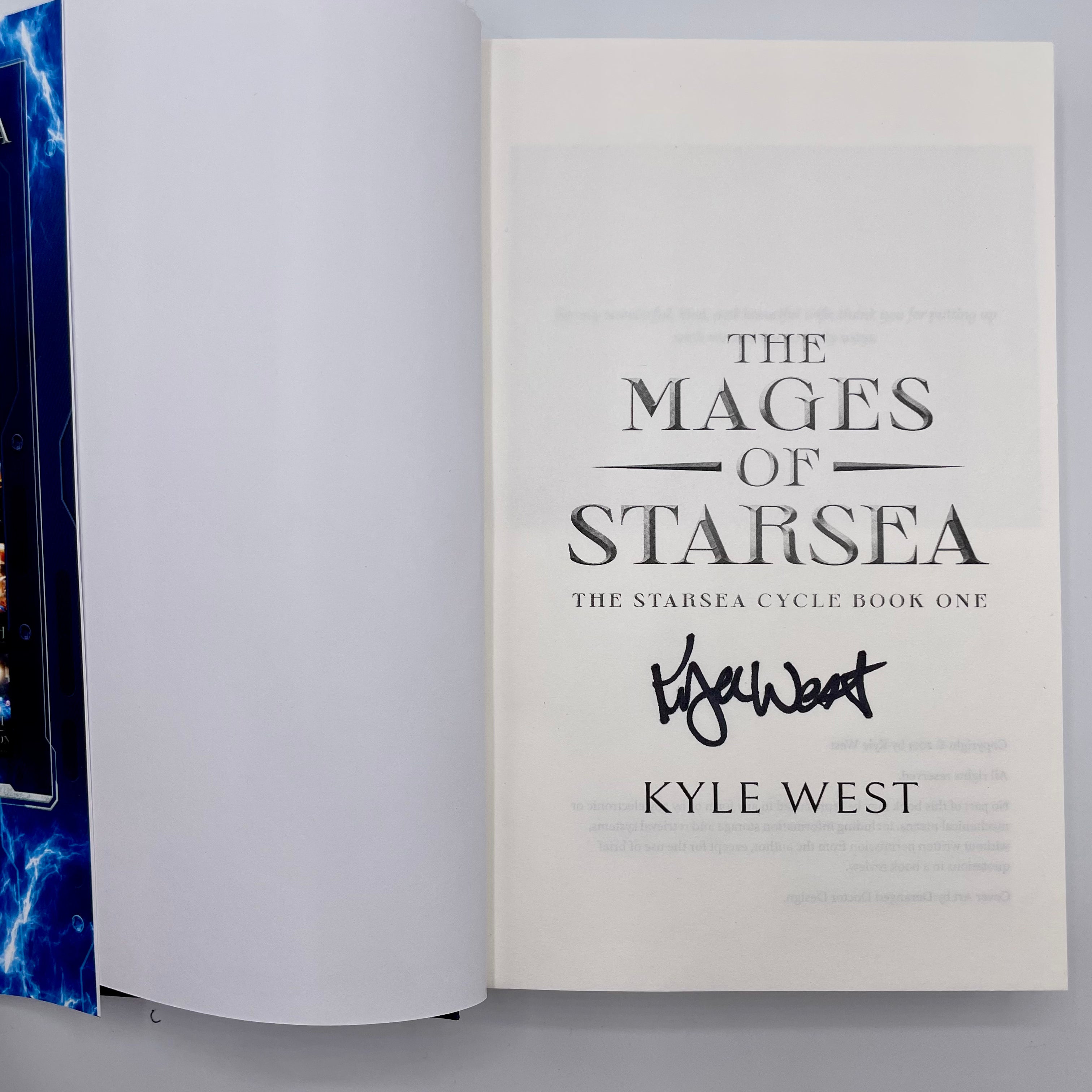 The Mages of Starsea (Signed Hardback)