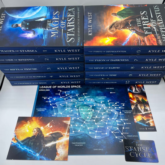 The Starsea Cycle Signed Hardback Set