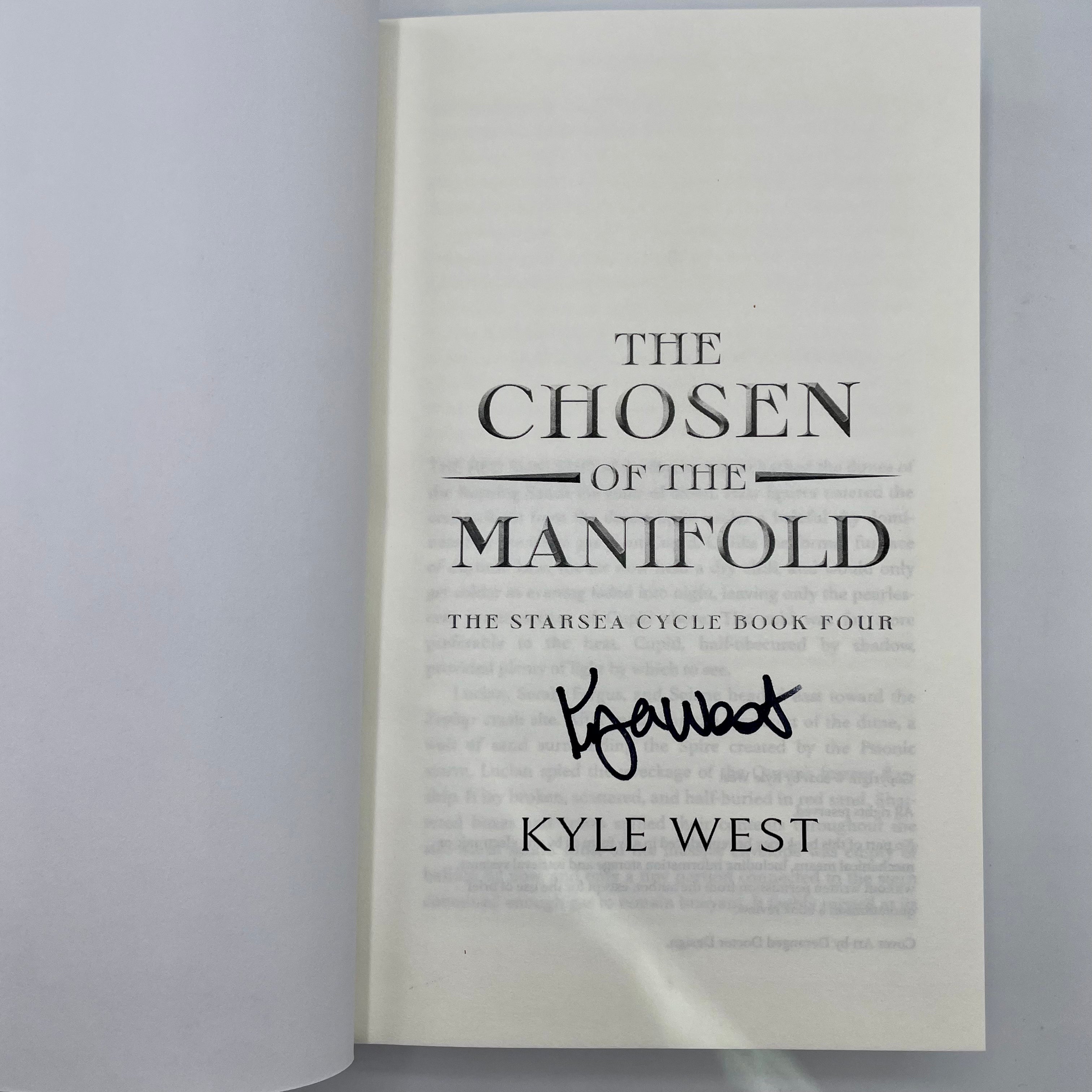 The Chosen of Manifold (Signed Hardback)