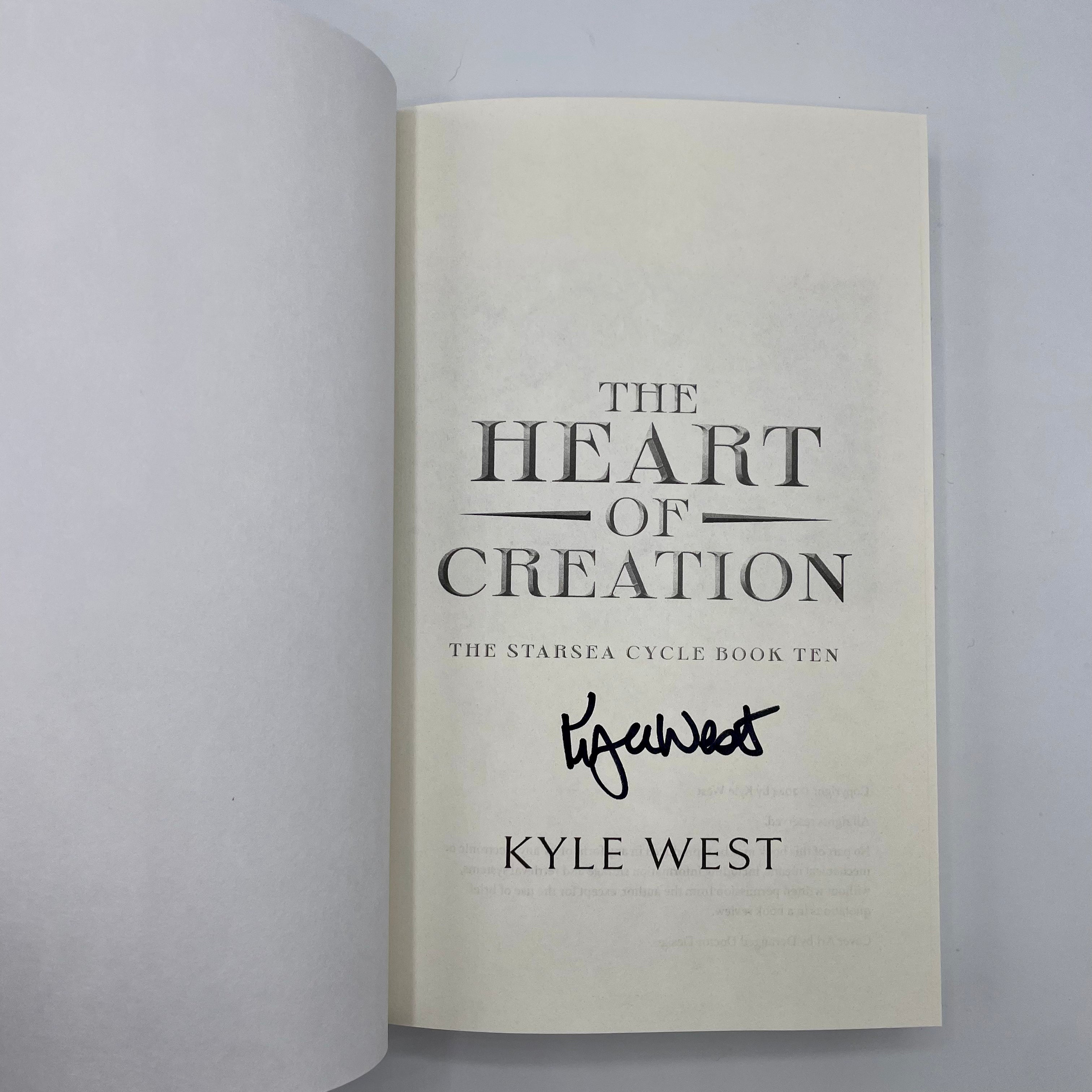 The Heart of Creation (Signed Paperback)