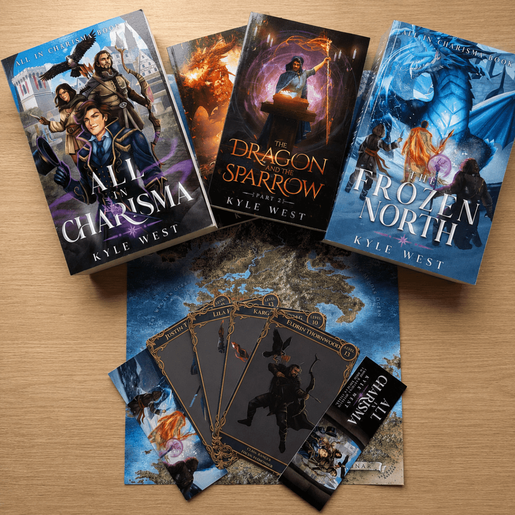 All in Charisma 1-2: The Signed Paperback Loot Drop - Kyle West Books