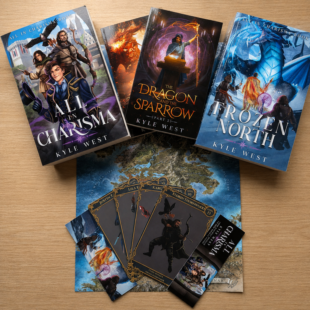 All in Charisma 1-2: The Signed Paperback Loot Drop