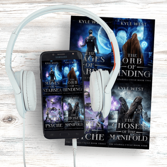 Starsea Cycle Starter Bundle: Books 1–4 (E - book + Audio) - Kyle West Books