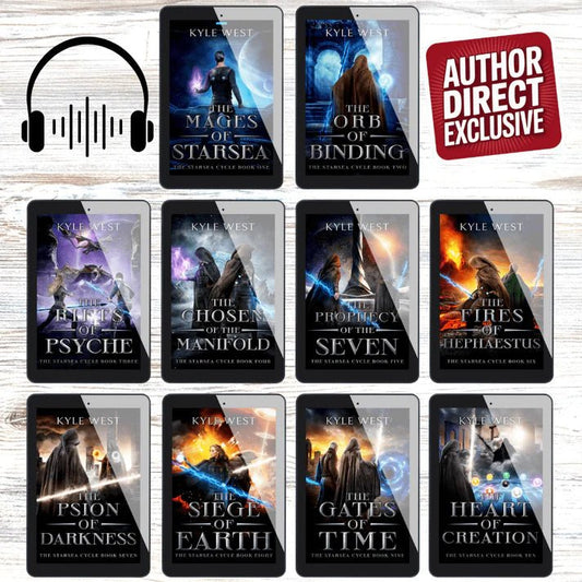 The Complete Starsea Cycle Insider Bundle (Audiobook Edition) - Kyle West Books