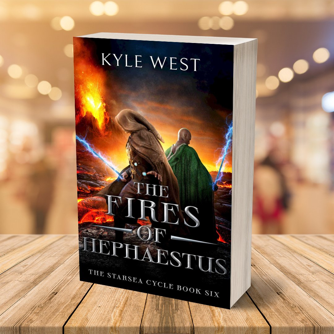 The Fires of Hephaestus (Signed Paperback) - Kyle West Books