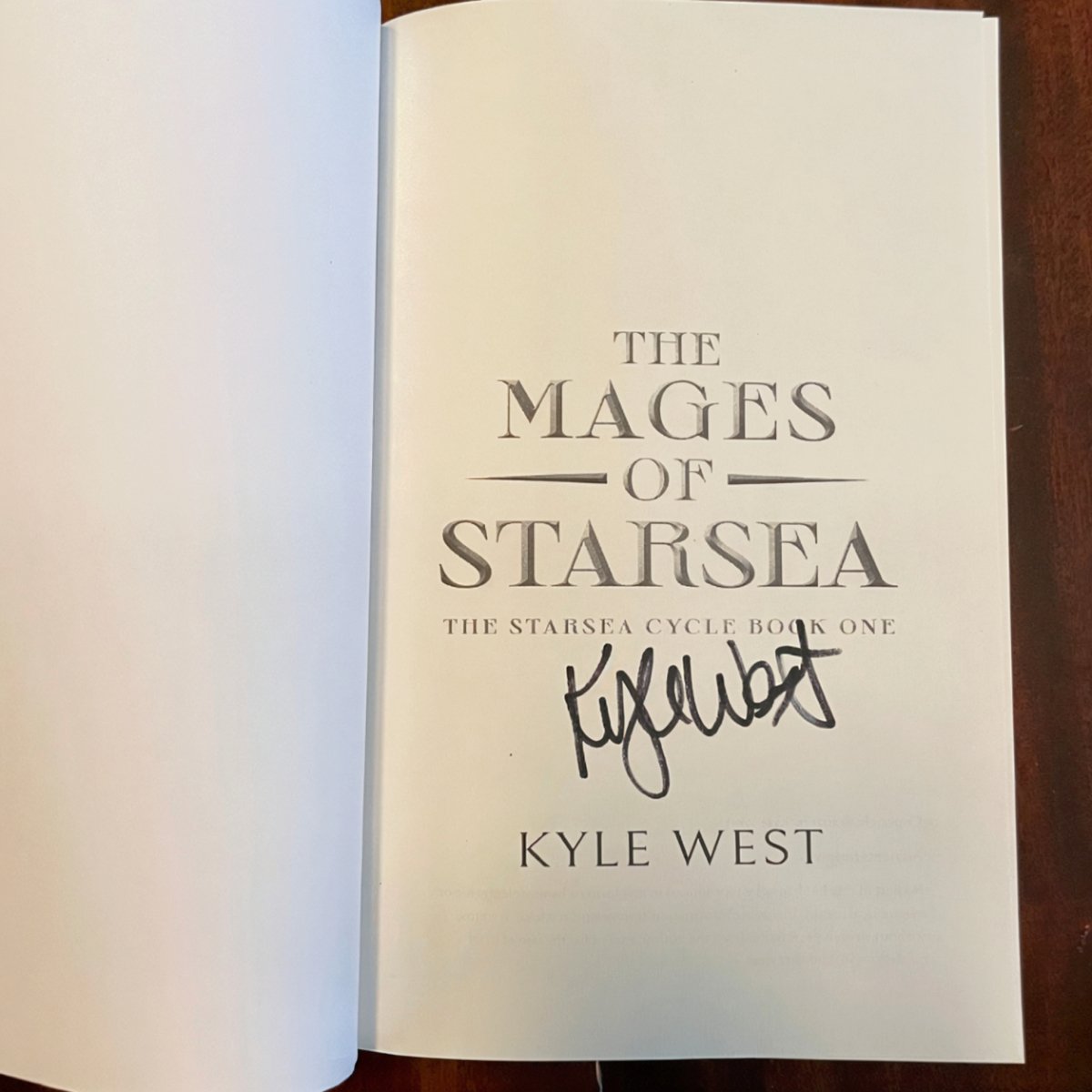 The Starsea Cycle Signed Set - Kyle West Books