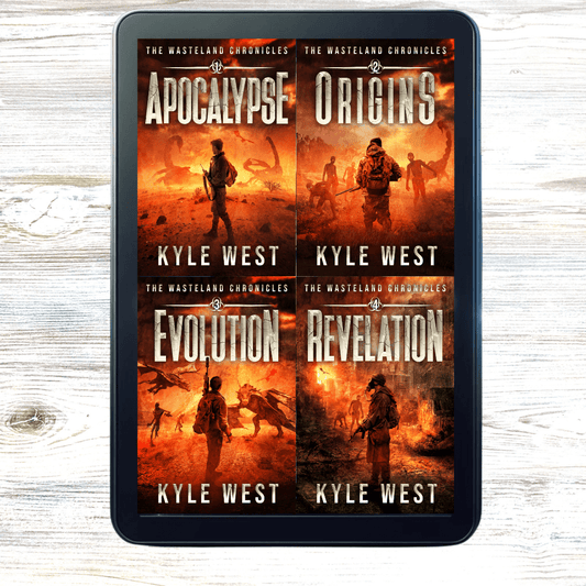 The Wasteland Chronicles 1 - 4 (E - books) - Kyle West Books